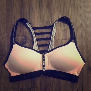 Victoria’s Secret Pink Zippered Sports Bra